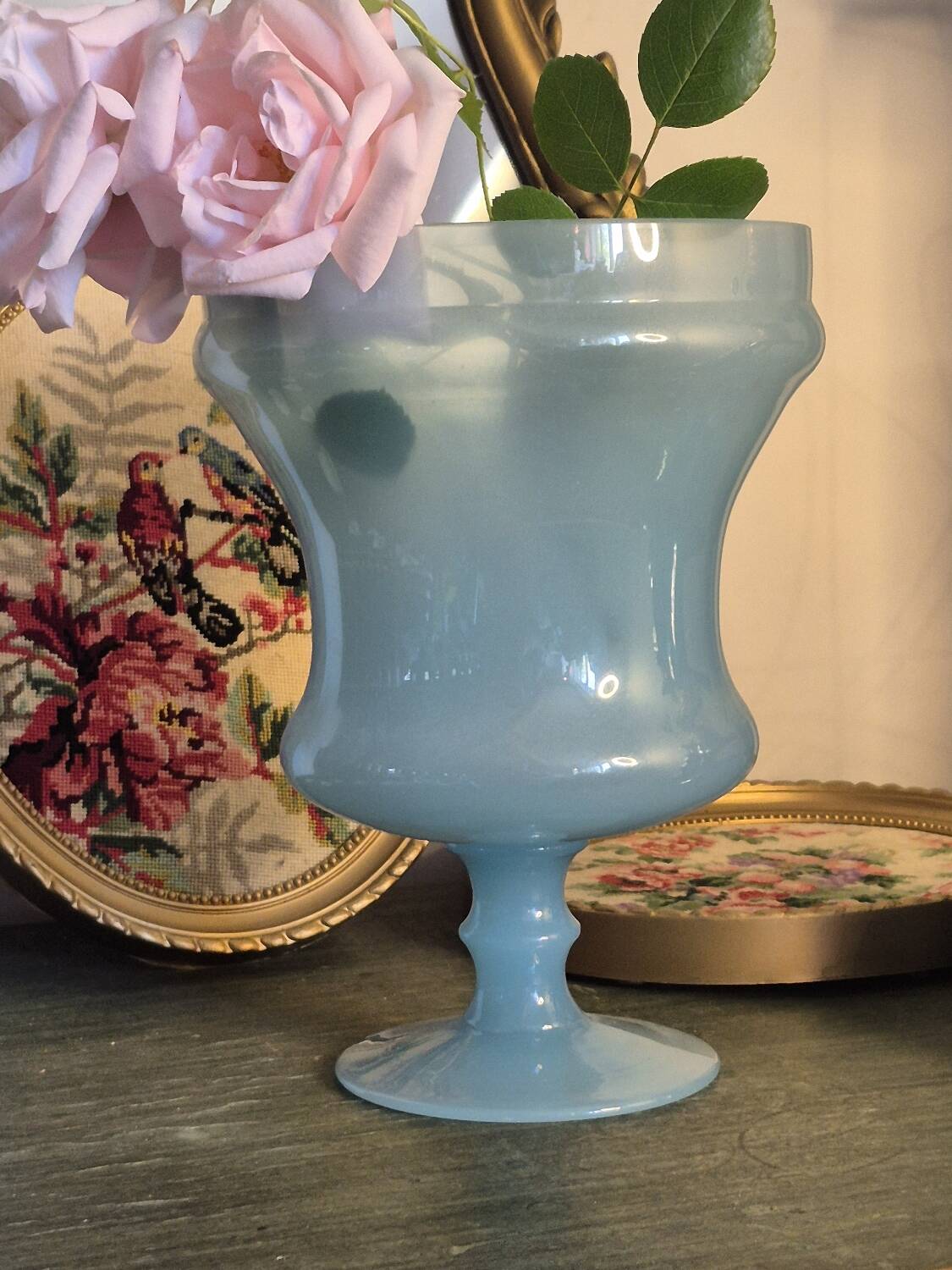 Blue vase