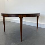 Rossewood Dining Oval Table by Johannes Andersen for CFC Silkeborg, 1960s