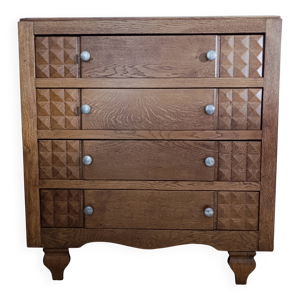 Commode restaurée en