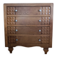 Restored solid oak chest of drawers – Art Deco style