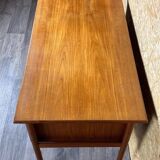 60er 70er Jahre Teak Writing Desk Schreibtisch von Gunnar Nielsen für Tibergaard