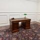 Classic English Desk Brown Leather