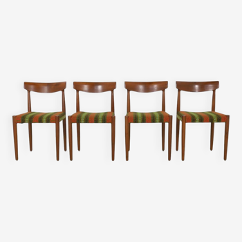 4x Chaises de salle à manger modèle 343 par Knud Faerch pour Bovenkamp, 1960