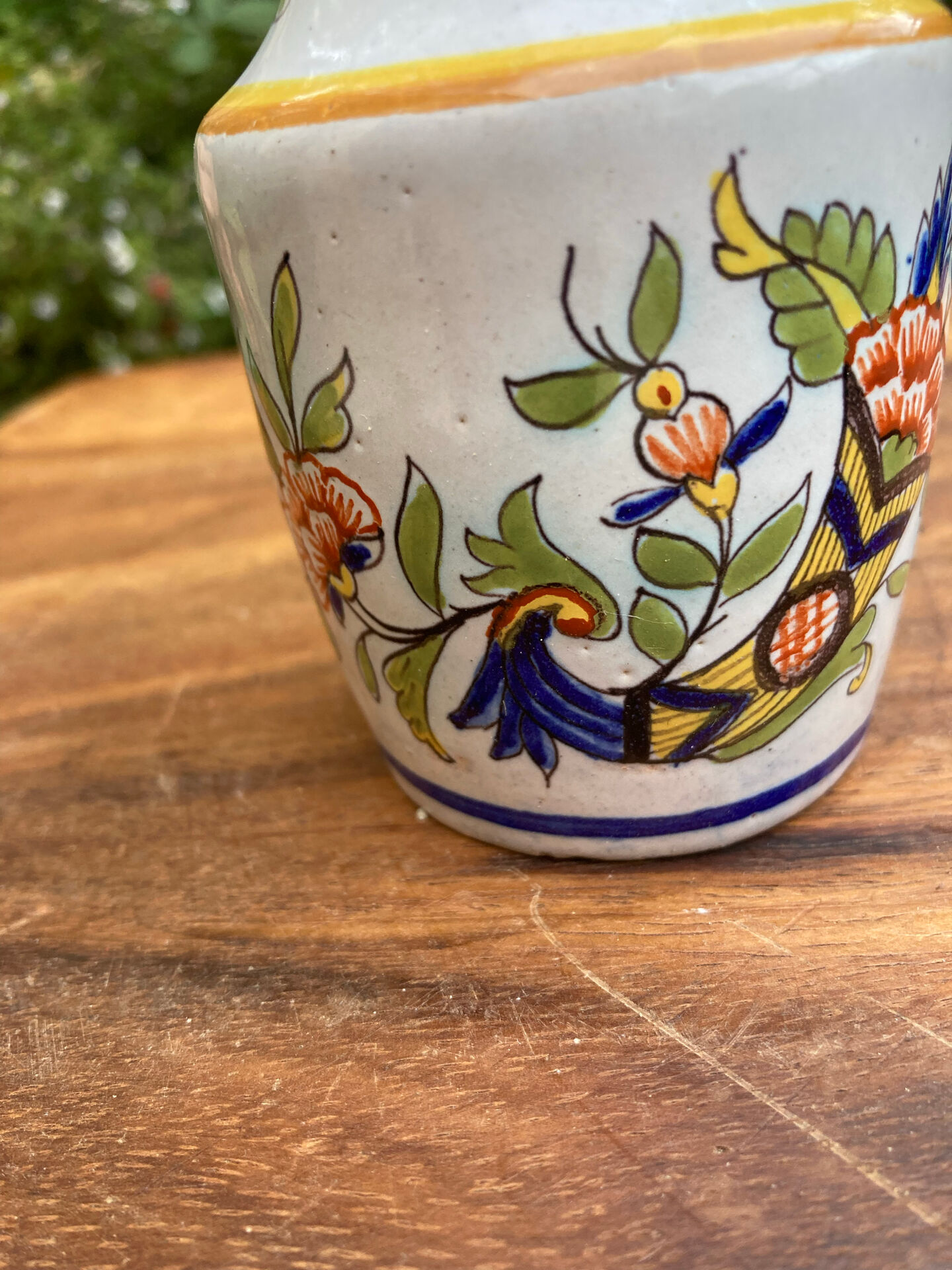 Soliflore Desvres pottery