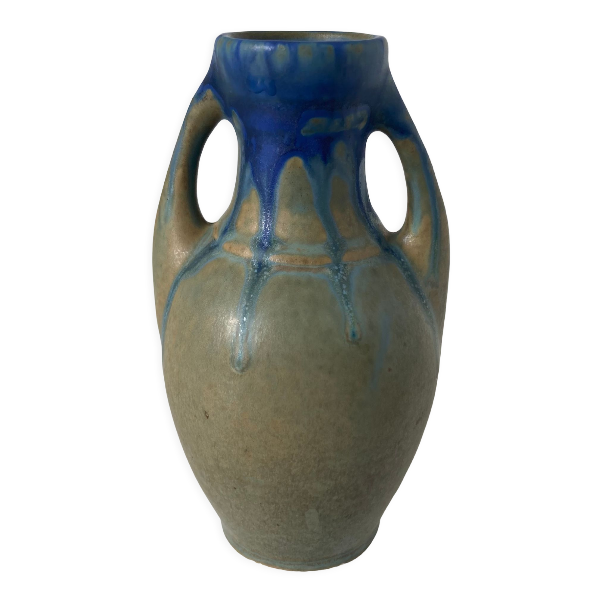 Miniature stoneware vase glazed by Gilbert Méténier