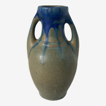 Vase miniature en grès émaillé par Gilbert Méténier