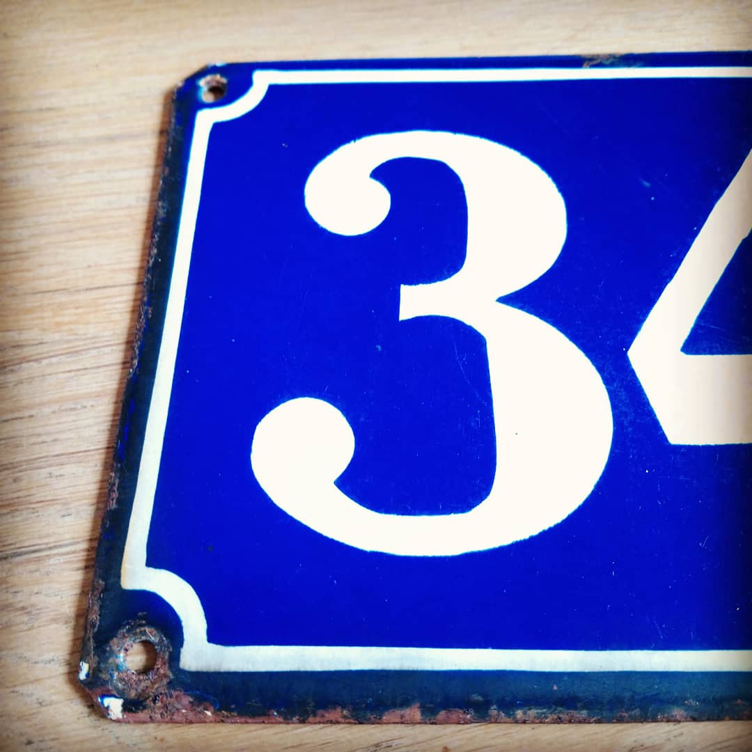 Plaque de rue