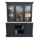 Grande vitrine en acajou fin XIXème