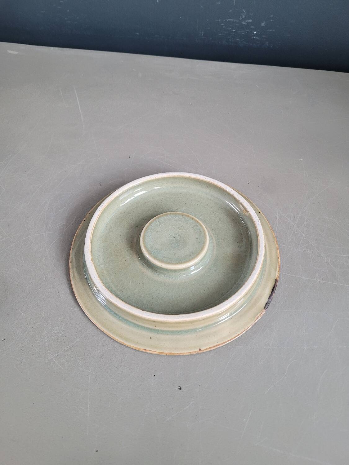 Vintage ceramic candle holder