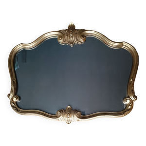 Miroir ancien doré