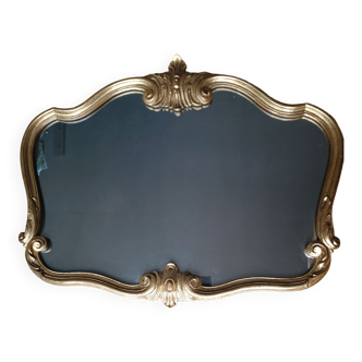 Old gilded mirror