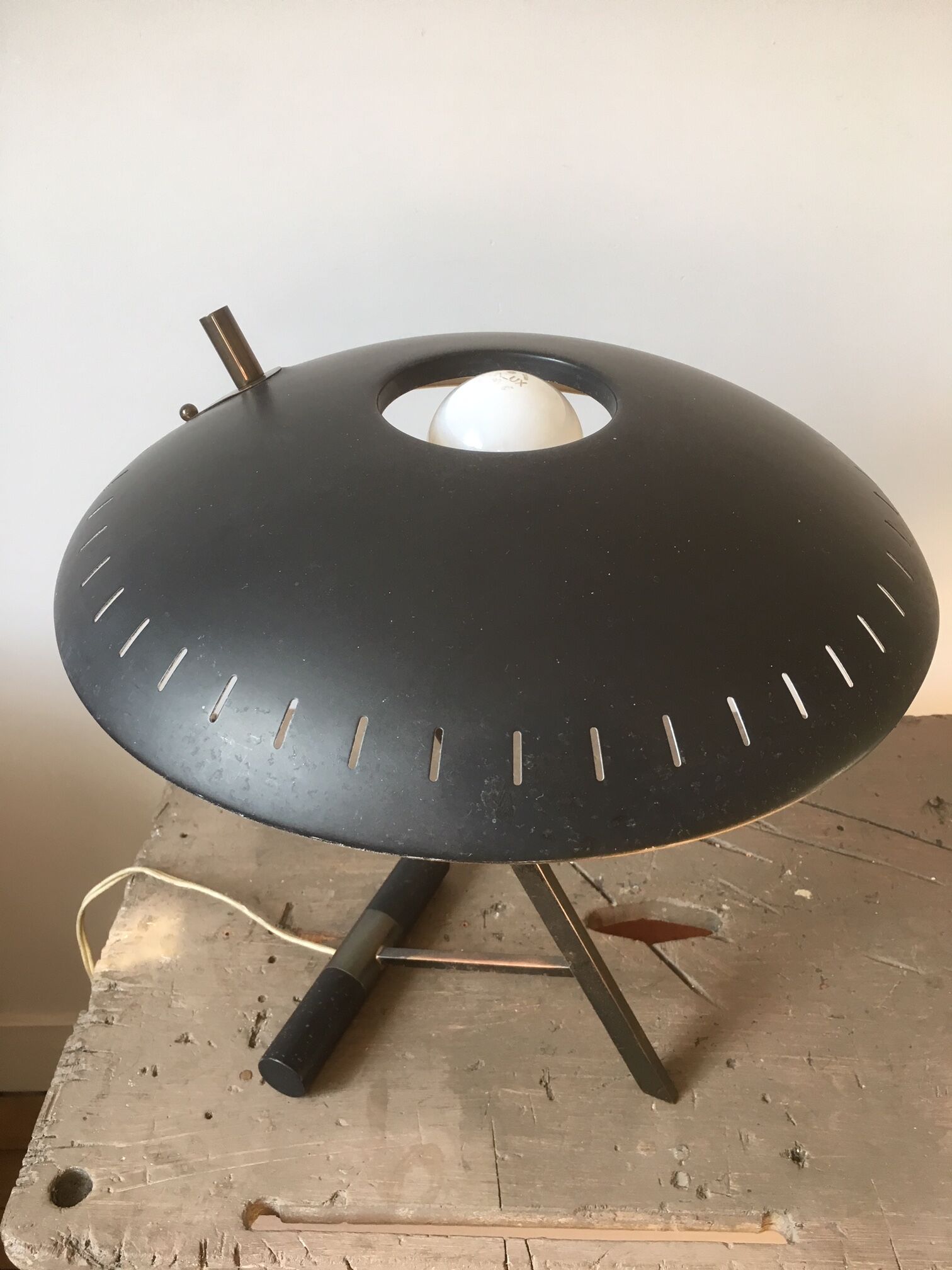 Lampe Z de Louis Kalff pour Philips, circa 1955
