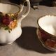 Old Country Roses fine porcelain creamer and bowl - Royal Albert -