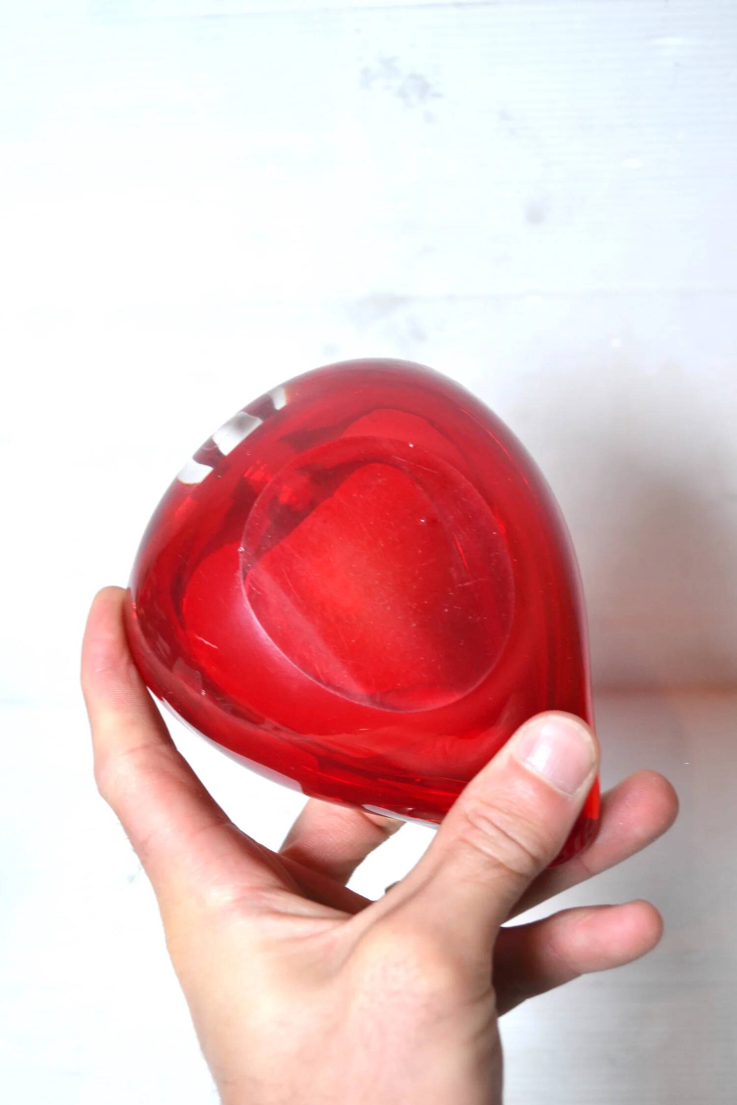 Murano glass ashtray