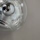 27cm "Wave" ceiling Wall Light by Koch and Lowy, Peill & Putzler, Germany