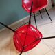 Pair of Vintage Space Age Red Armchairs 1970