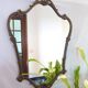Bronze framed mirror