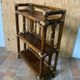 Rattan shelf