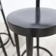 Pair of Baumann high stools, Dialog model, 79 cm