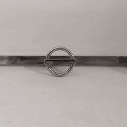 Triple coat hooks Art Deco by Jean Royère Width 45 cm