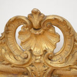 Miroir en bois doré français du 19e siècle -147x98cmm