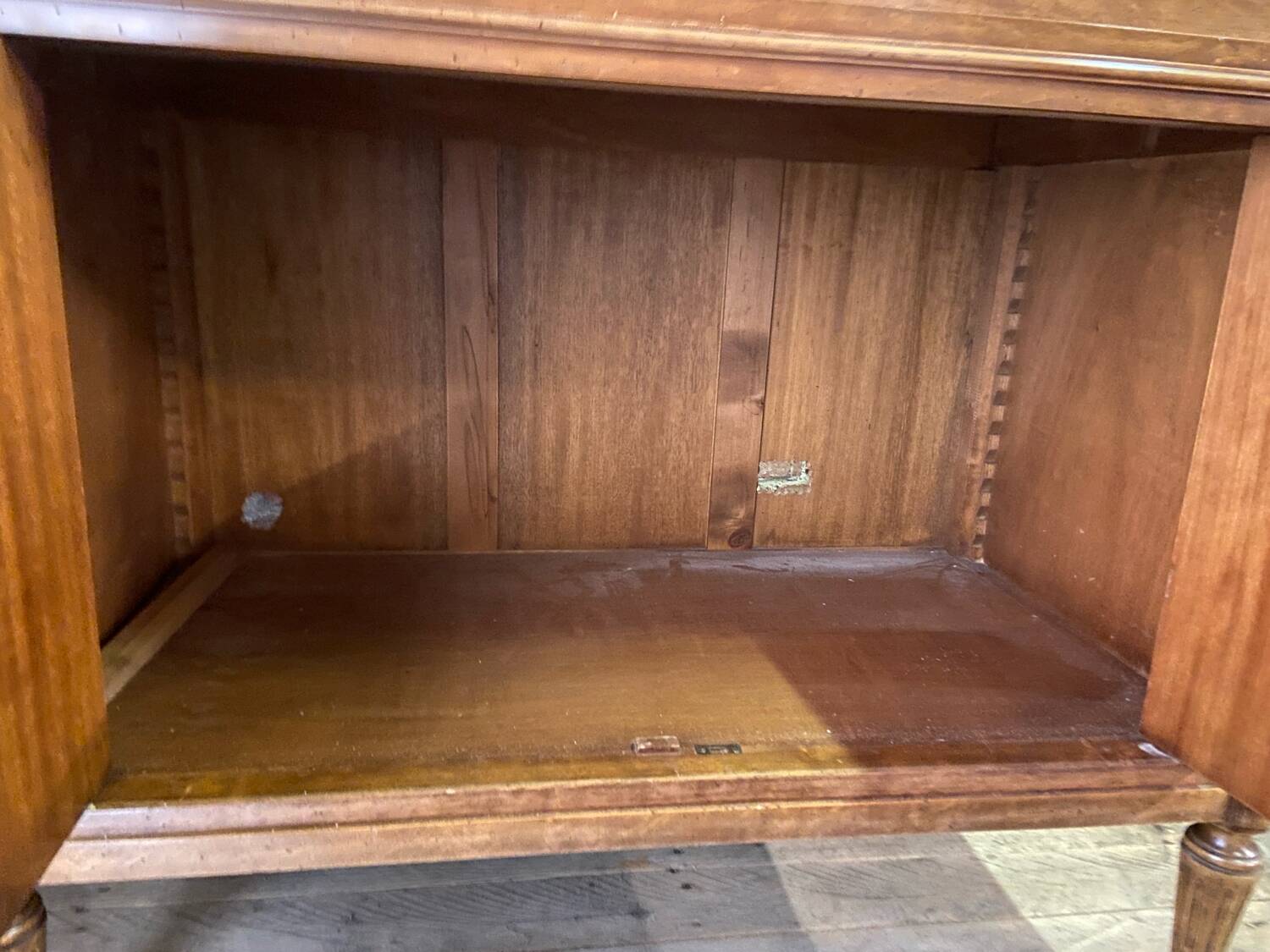 Secretary with a Walnut Drop Leaf