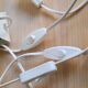 Set of 4 swivel roller wall lights Ikea