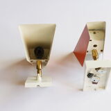 Orange wall sconces by J. J. M. Hoogervorst for Anvia, 1960s