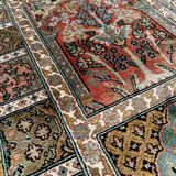 Handmade Indian silk rug