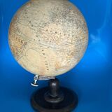 Terrestrial globe World map J. Forest, Girard and Barrere Paris 19th
