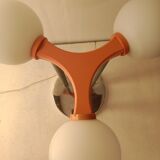 Lampe à poser opaline 3 feux