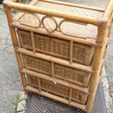 Rattan cabinet 3 drawers