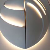 Large designer wall light