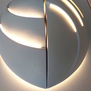 Large designer wall light