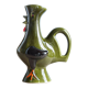 Vintage zoomorphic ceramic rooster pitcher by Poët Laval, Cocorico model, 60s