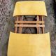 Table extensible à rallonges ancienne pieds compas vintage design XXeme