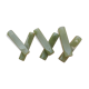 Jade style natural stone knife holder (6 pieces)