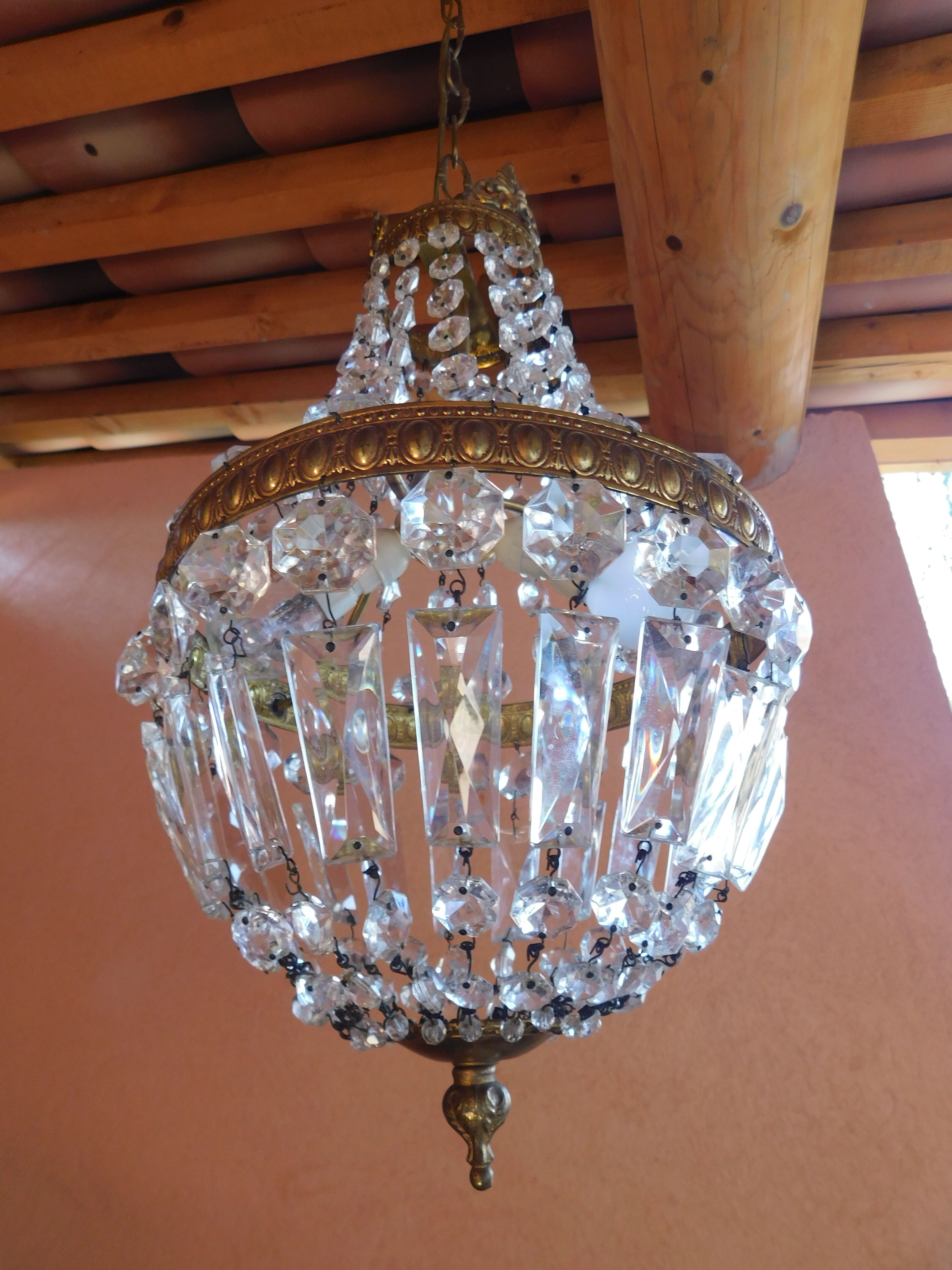 Chandelier tassels hot air balloon ø 25 cm