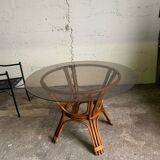 Bamboo table from the 1970s