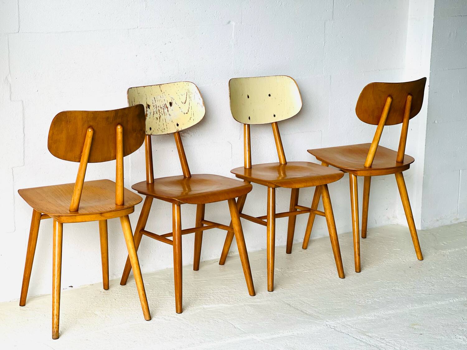 Dining Chairs by TON, 1960’