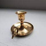 Brass taper candleholder