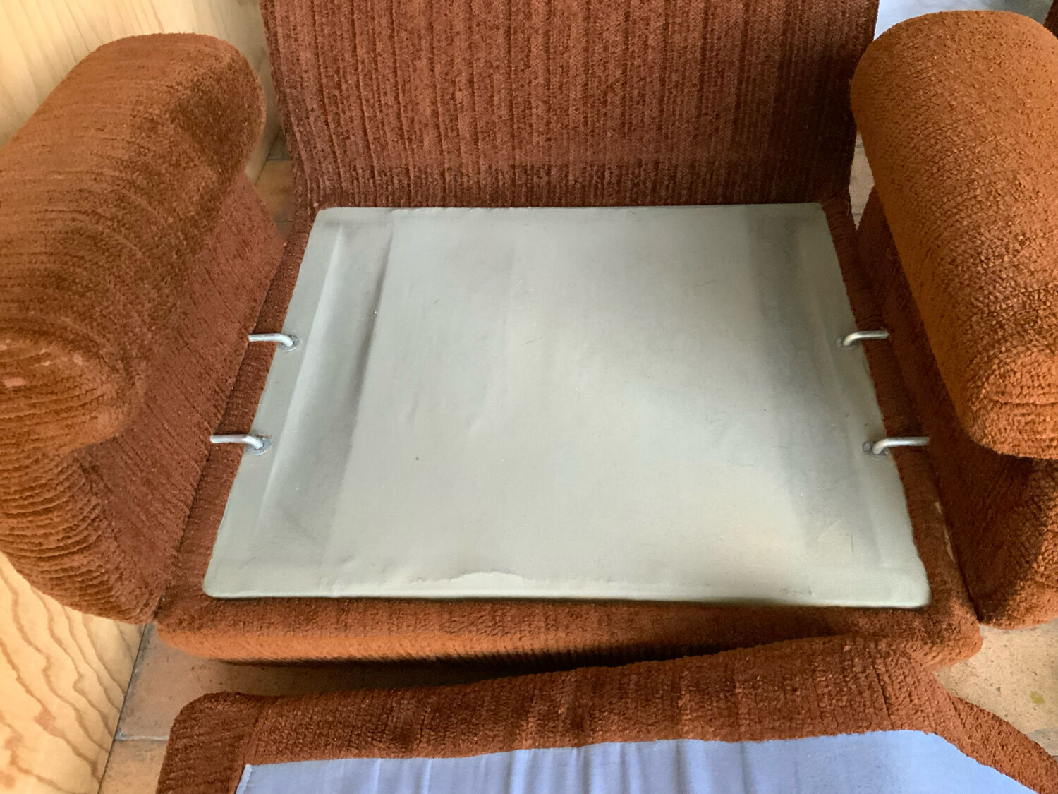 Paire de fauteuils 70s