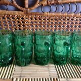 Lot de 5 chopes vertes