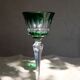 6 Baccarat glasses Piccadilly Model in colored crystal