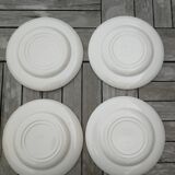 Set of 4 eit england cherry dessert plates