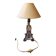 Petite lampe en cristal. Années 30.