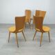 Chaises bistrot brasserie Baumann modèle Dove vintage années 50