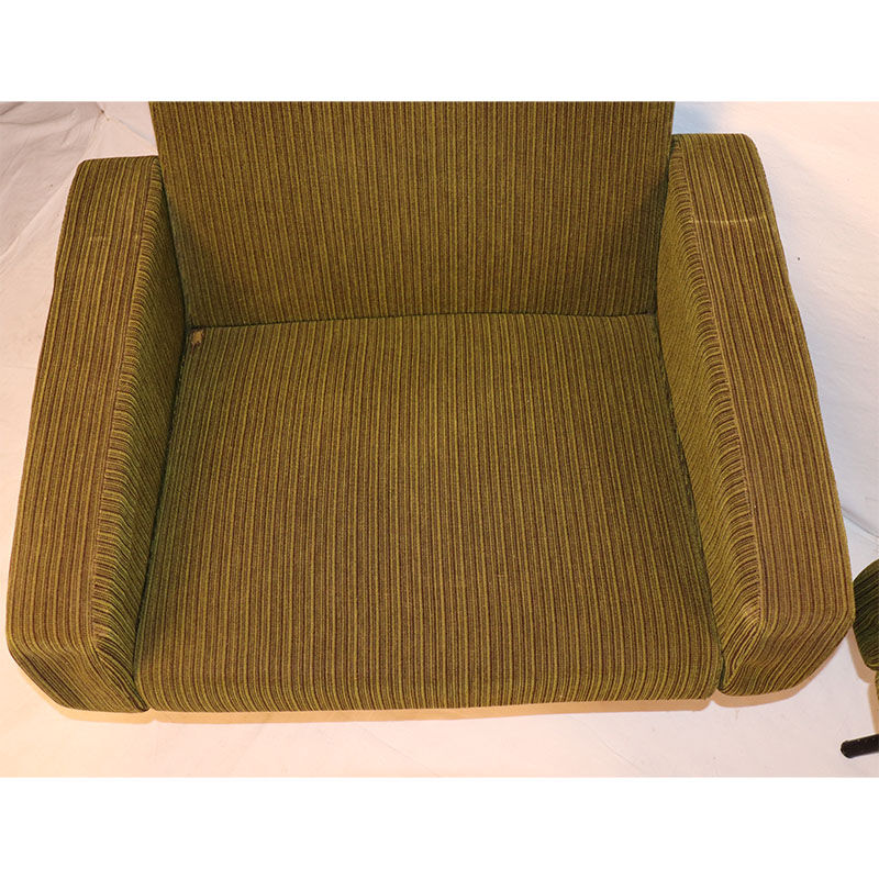 Pair of armchairs by Joseph André Motte, model 743 edited by Steiner 1950