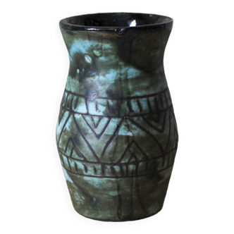 Vase en céramique Alain Maunier Vallauris