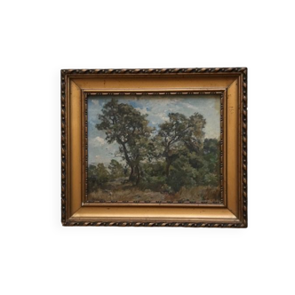 Painting by Fortuné Viguier